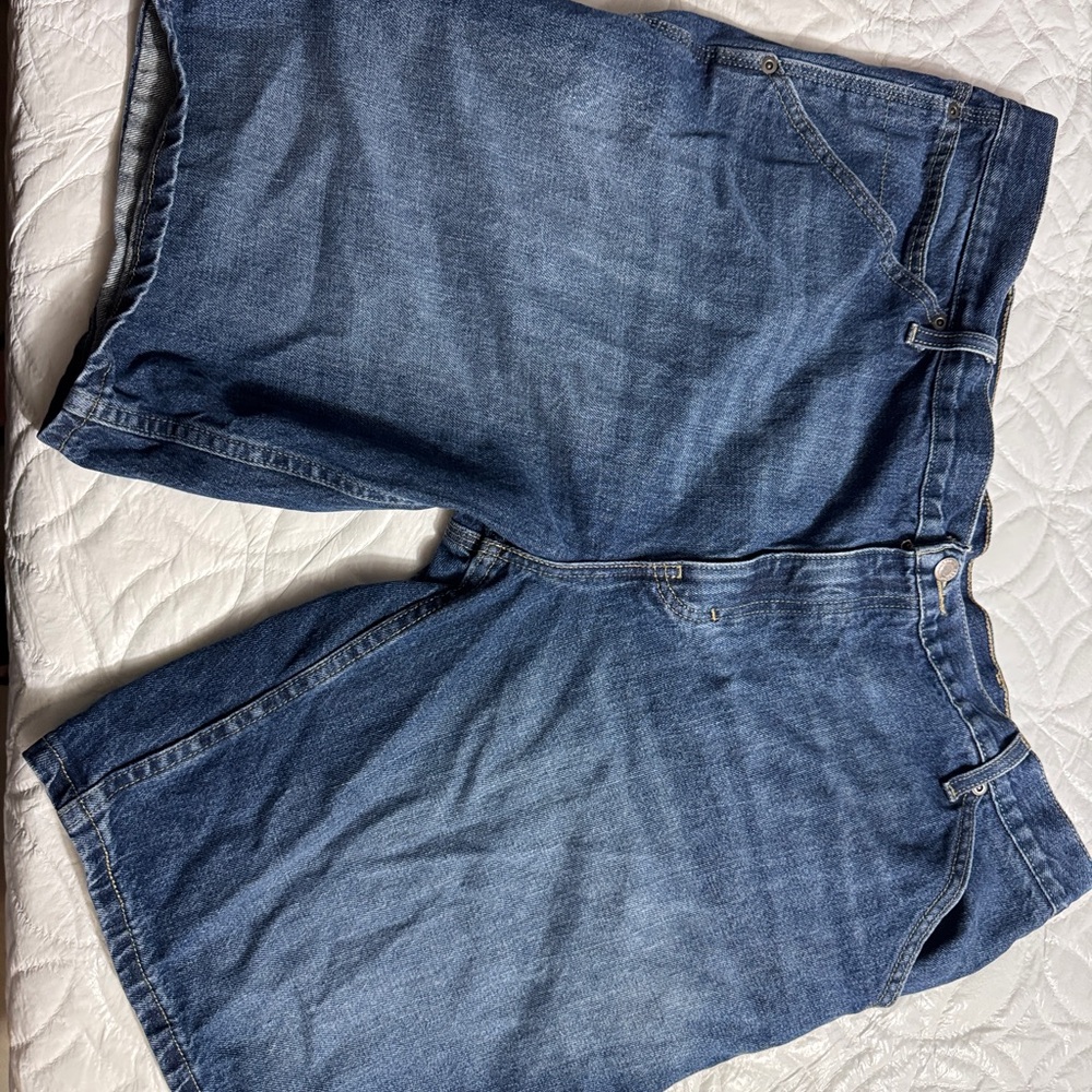 Casual Blue Denim Shorts